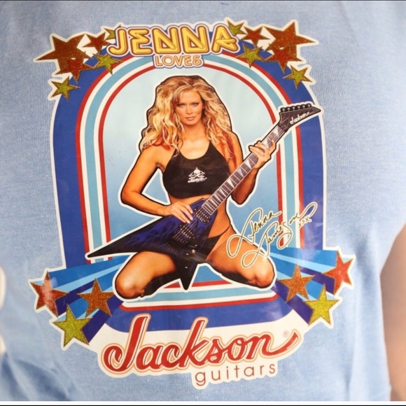 Jenna Jameson Tops Jenna Jameson Jackson Guitar T Poshmark